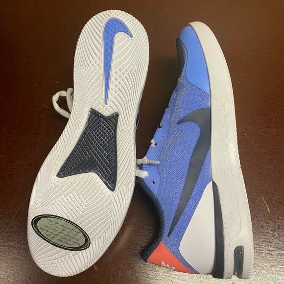 Nike Mens Blue Black Athletic Sneaker Shoes Sz 12 main image 4